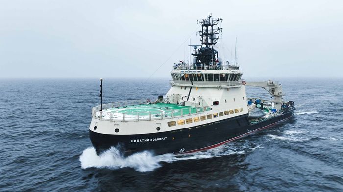 С именем былинного героя на борту